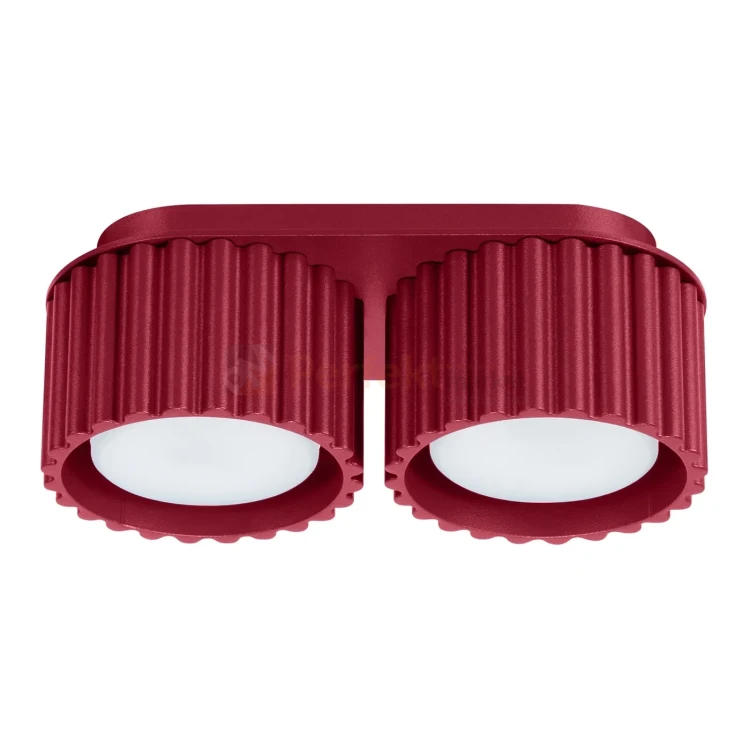 Plafon AURA 2xGx53 oprawa sufitowa tuba niska SL.1823 IP20 burgundowy perfektmarket.webp