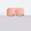 Plafon AURA 2xGx53 oprawa sufitowa tuba niska SL.1828 IP20 brzoskwiniowy perfektmarket (4).webp