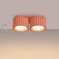 Plafon AURA 2xGx53 oprawa sufitowa tuba niska SL.1828 IP20 brzoskwiniowy perfektmarket (6).webp