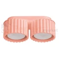 Plafon AURA 2xGx53 oprawa sufitowa tuba niska SL.1828 IP20 brzoskwiniowy perfektmarket.webp