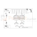 Plafon AURA 2xGx53 oprawa sufitowa tuba niska SL.1818 IP20 taupe perfektmarket (10).webp