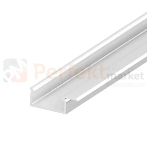 TL profil aluminiowy z jednym kołnierzem do taśm LED P6-2 ½ srebrny anodowany [warianty]