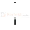 Lampa wisząca betonowa Sollux Borgio 1 1xGu10 SL.0650 IP20 - czarna 06