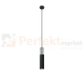 Lampa wisząca betonowa Sollux Borgio 1 1xGu10 SL.0650 IP20 - czarna 06