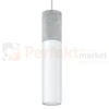 Lampa wisząca betonowa Sollux Borgio 1 1xGu10 SL.0647 IP20 - biała 02