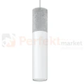 Lampa wisząca betonowa Sollux Borgio 1 1xGu10 SL.0647 IP20 - biała 02