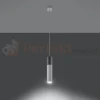 Lampa wisząca betonowa Sollux Borgio 1 1xGu10 SL.0647 IP20 - biała 01