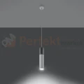 Lampa wisząca betonowa Sollux Borgio 1 1xGu10 SL.0647 IP20 - biała 01