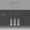 Lampa wisząca betonowa Sollux Borgio 3 3xGu10 SL.0649 IP20 - biała 03