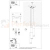 Lampa wisząca BORGIO 3P walce tuby biała Sollux SL.1080 perfektmarket (7).webp