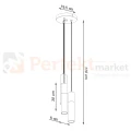 Lampa wisząca BORGIO 3P walce tuby biała Sollux SL.1080 perfektmarket (5).webp