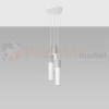 Lampa wisząca BORGIO 3P walce tuby biała Sollux SL.1080 perfektmarket (4).webp