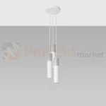 Lampa wisząca BORGIO 3P walce tuby biała Sollux SL.1080 perfektmarket (4).webp