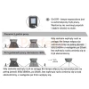 Solarna lampa LED STREET 15W 1650lm 4000K EKO2028 tryby pracy perfektmarket.webp