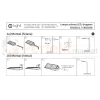 Solarna lampa LED STREET 15W 1650lm 4000K EKO2028 perfektmarket montaż.webp