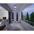 Azzardo oprawa sufitowa zewnętrzna CASPER SQUARE 15W 1300lm 3000K szara IP54 AZ4498 perfektmarket 1.webp