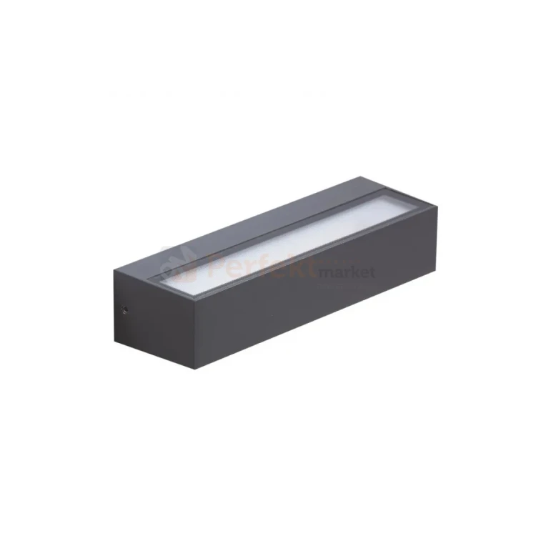 Kinkiet zewnętrzny LED ścienny COSEL 8W 1300lm 3000K szary IP54 AZ4354 perfektmarket (2).webp