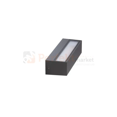 Kinkiet zewnętrzny LED ścienny COSEL 8W 1300lm 3000K szary IP54 AZ4354 perfektmarket (3).webp