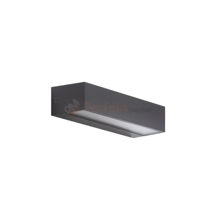 Kinkiet zewnętrzny LED ścienny COSEL 8W 1300lm 3000K szary IP54 AZ4354 perfektmarket (4).webp