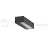 Kinkiet zewnętrzny LED ścienny COSEL 8W 1300lm 3000K szary IP54 AZ4354 perfektmarket (5).webp