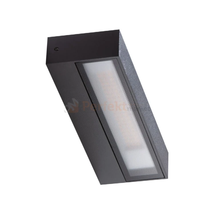 Kinkiet zewnętrzny LED ścienny COSEL 8W 1300lm 3000K szary IP54 AZ4354 perfektmarket.webp