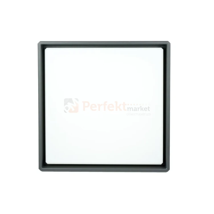 Lampa zewnętrzna sufitowa plafon LED nowoczesny BENI 28cm CCT IP65 szara perfektmarket (3).webp