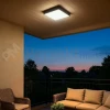 Lampa zewnętrzna sufitowa plafon LED nowoczesny BENI 28cm CCT IP65 szara perfektmarket (2).webp