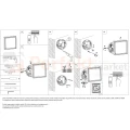 Lampa zewnętrzna sufitowa plafon LED nowoczesny BENI 20cm CCT IP65 szara montaż perfektmarket (3).webp