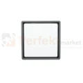 Lampa zewnętrzna sufitowa plafon LED nowoczesny BENI 20cm CCT IP65 szara perfektmarket (2).webp