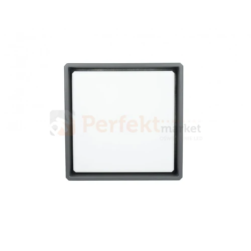 Lampa zewnętrzna sufitowa plafon LED nowoczesny BENI 20cm CCT IP65 szara perfektmarket (2).webp