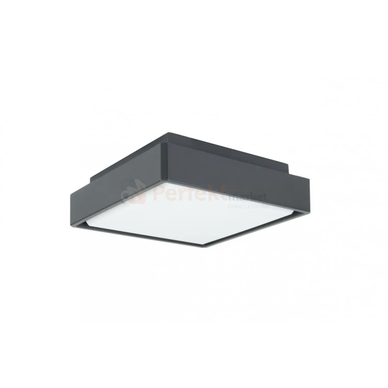Lampa zewnętrzna sufitowa plafon LED nowoczesny BENI CCT IP65 szara perfektmarket (4).webp