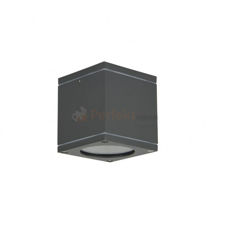 Lampa zewnętrzna sufitowa tuba Adela Midi M1458 D GU10 IP54 szara perfektmarket 1.webp