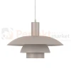 Lampa wisząca FERRO Cashmere 1xE27 kaszmirowa perfektmarket.webp