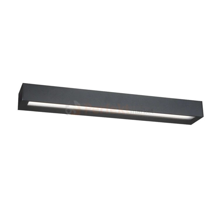 lampa zewnętzna LED długa 50cm ROSVIK nad drzwi czarna IP54 3000K perfektmarket.webp