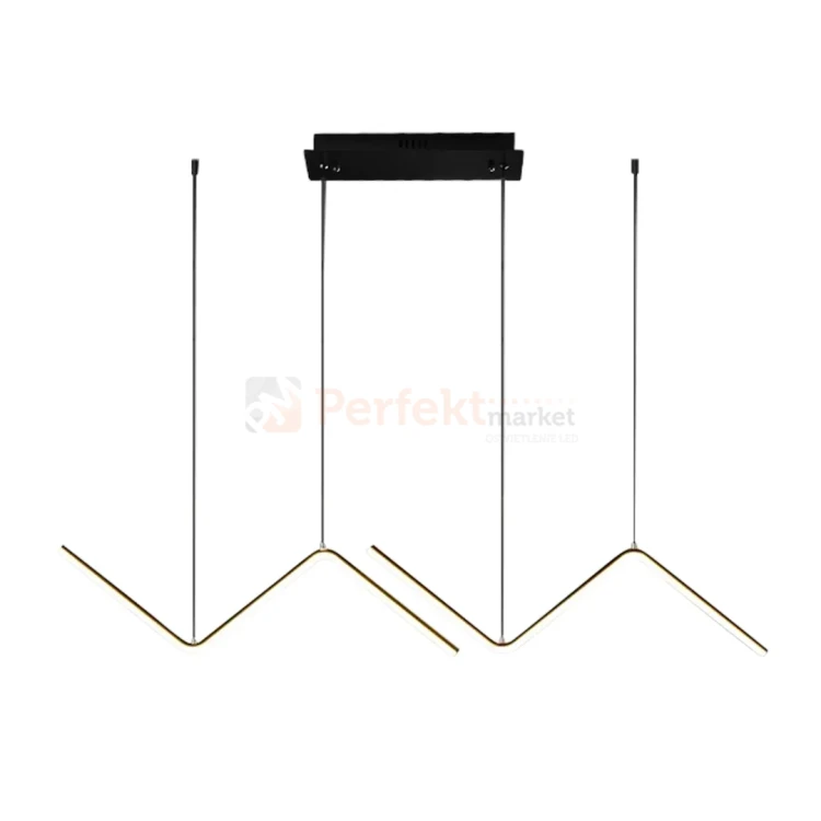 Lampa wisząca VERTE nowoczesna czarna 4000K Milagro perfektmarket (1).webp