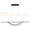 Nowoczesna lampa wisząca LED czarna AMBAR 35W 4000K Milagro perfektmarket (2).webp