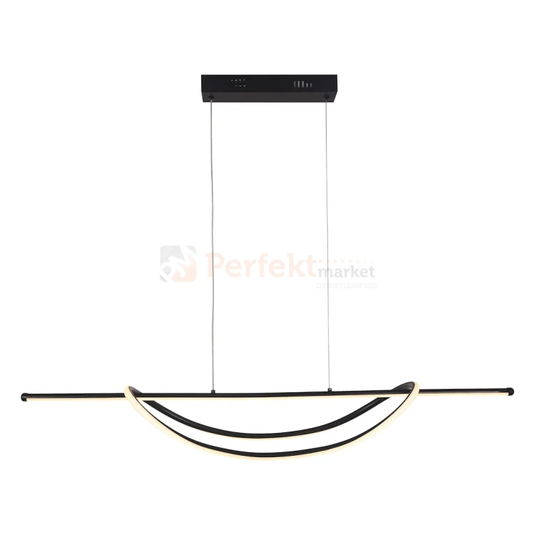 Nowoczesna lampa wisząca LED czarna AMBAR 35W 4000K Milagro perfektmarket (2).webp