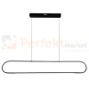 Nowoczesna lampa wisząca LED ramka czarna FRAME 42W 4000K Milagro perfektmarket (2).webp