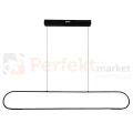Nowoczesna lampa wisząca LED ramka czarna FRAME 42W 4000K Milagro perfektmarket (2).webp