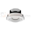 Oprawa sufitowa LED wpuszczana punktowa IP65 Mallorca regulowana 38° 12W 3000K biała perfektmarket 3.webp