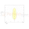 Oprawa sufitowa LED wpuszczana punktowa IP65 Mallorca regulowana 38° 12W 3000K biała perfektmarket 7.webp