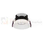 Oprawa sufitowa LED wpuszczana punktowa IP65 Mallorca 38° 12W 3000K biała perfektmarket.webp