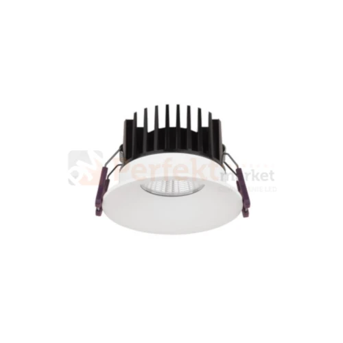Oprawa sufitowa LED wpuszczana punktowa IP65 Mallorca 38° 12W 3000K biała perfektmarket.webp