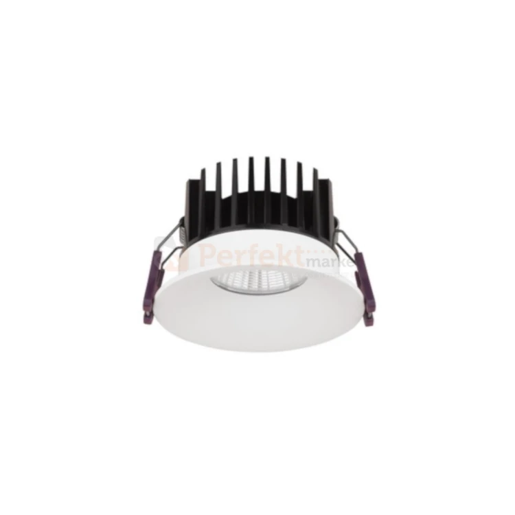 Oprawa sufitowa LED wpuszczana punktowa IP65 Mallorca 38° 12W 3000K biała perfektmarket.webp