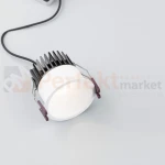 Oprawa sufitowa LED wpuszczana punktowa IP65 Mallorca BLADE Nova Luce 38° 12W 3000K biała perfektmarket 1.webp