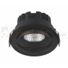 Oprawa sufitowa LED wpuszczana punktowa IP65 Mallorca regulowana 38° 12W 3000K czarna perfektmarket 5.webp
