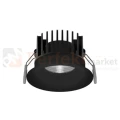 Oprawa sufitowa LED wpuszczana punktowa IP65 Mallorca 38° 12W 3000K czarna perfektmarket 4.webp