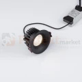 Oprawa sufitowa LED wpuszczana punktowa IP65 Mallorca 38° 12W 3000K czarna perfektmarket 5.webp