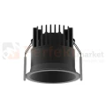 Oprawa sufitowa LED wpuszczana punktowa IP65 Mallorca BLADE Nova Luce 38° 12W 3000K czarna perfektmarket 3.webp