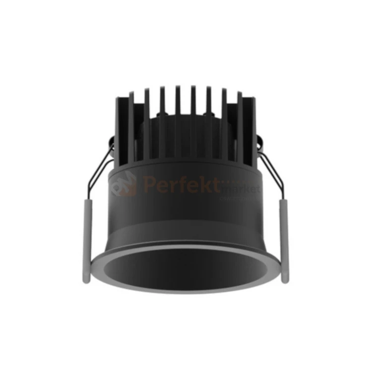 Oprawa sufitowa LED wpuszczana punktowa IP65 Mallorca BLADE Nova Luce 38° 12W 3000K czarna perfektmarket 3.webp